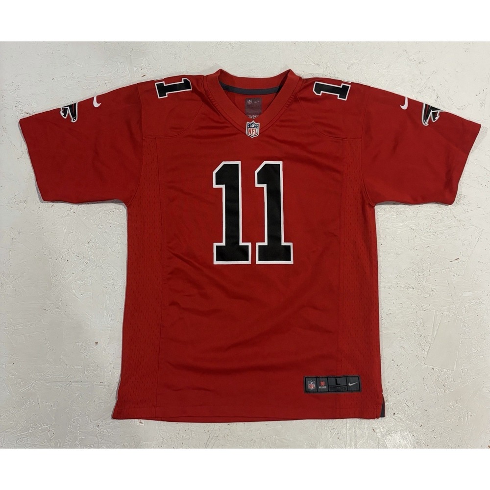 Nike On Field Atlanta Falcons #11 Julio Jones Jersey NFL Football Youth Large